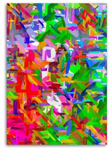 Obraz na plátně Abstraktní barvy - Anna Baranova Rozměry: 40 x 60 cm