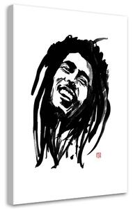 Obraz na plátně Bob Marley - Péchane Rozměry: 40 x 60 cm