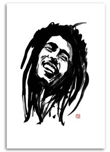 Obraz na plátně Bob Marley - Péchane Rozměry: 40 x 60 cm