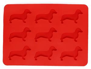 Silikonová forma na led Sausage Dog – Rex London