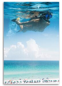 Obraz na plátně Potápění s padákem - Alex Griffith Rozměry: 40 x 60 cm