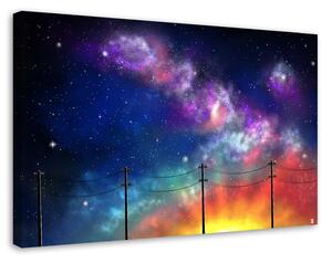 Obraz na plátně Kosmická obloha - Daniela Herrera Rozměry: 60 x 40 cm