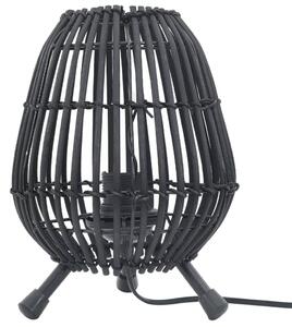 Černá stolní lampa VITOL
