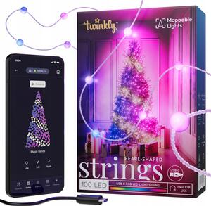 Vánoční osvětlení na stromeček Twinkly pro vnitřní použití 6 m, 51 - 100 světýlek