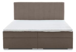 Kapol Grenland manželská postel šíře 160 cm Hnědá
