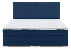 Kapol Grenland manželská postel šíře 160 cm Námořní modrá