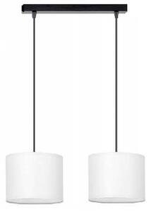 Moderní závěsné svítidlo POLTO, 2xE27, 60W, bílé, kulaté