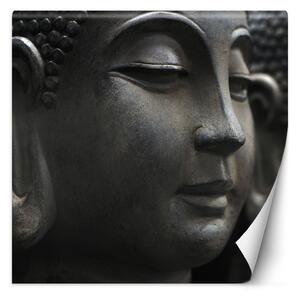 Fototapeta Bronzová socha Buddhy Materiál: Vliesová, Rozměry: 100 x 100 cm