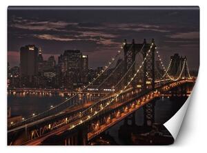 Fototapeta Most v New Yorku Materiál: Vliesová, Rozměry: 200 x 140 cm