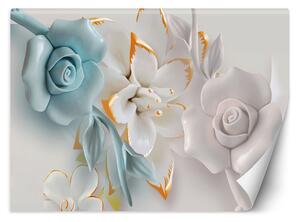 Fototapeta Květiny abstraktní Materiál: Vliesová, Rozměry: 200 x 140 cm