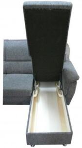 Rohová sedačka rozkládací Duo Panama pravý roh - inari 96