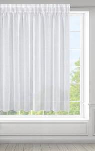 Dekorační krátká záclona s řasící páskou EPIDIA bílá 350x150 cm MyBestHome