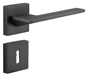 Dveřní kování COBRA BETRIA-S (Titan), klika-klika, WC klíč, COBRA TIT (titan)