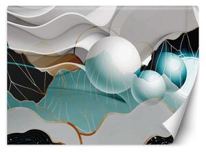 Fototapeta Abstrakce s koulemi Materiál: Vliesová, Rozměry: 200 x 140 cm