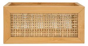 Bambusový koupelnový organizér Wenko Allegre, 15 x 7 cm