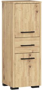 Ak furniture Koupelnová skříňka FIN dub artisan