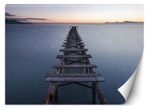 Fototapeta Jezero s mostem Materiál: Vliesová, Rozměry: 200 x 140 cm