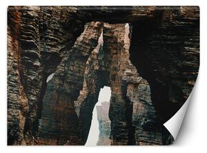 Fototapeta Tunel ve skalách Materiál: Vliesová, Rozměry: 200 x 140 cm