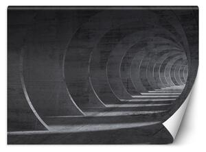 Fototapeta Šedý tunel Materiál: Vliesová, Rozměry: 200 x 140 cm