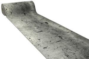 Kobercový ráj Běhoun pogumovaný Marl 19 Beton šedý Šíře: 67 cm