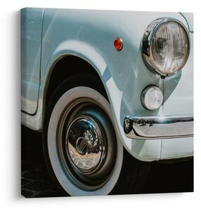 Obraz - Retro auto Fiat (30x30 cm)