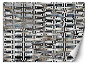 Fototapeta Zlatý geometrický vzor, glamour Materiál: Vliesová, Rozměry: 200 x 140 cm