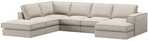 Micadoni Pískově hnědá rohová pohovka Pola 362 cm, levá