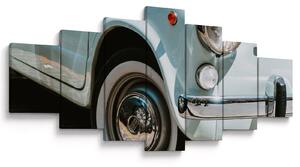 Obraz - Retro auto Fiat (210x100 cm)