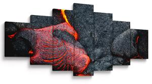 Obraz - Láva (210x100 cm)