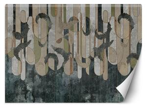 Fototapeta Rostlinná abstrakce v zemitých barvách Materiál: Vliesová, Rozměry: 200 x 140 cm
