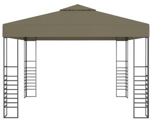 Zahradní altán 3 x 3 m taupe 180 g/m²