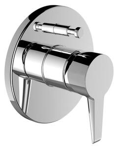 Podomítková vanová baterie Laufen PURE chrom chrom lesk HF901779100000