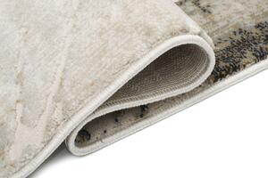 Makro Abra Moderní kusový koberec TANGO 70914/24368 Abstraktní šedý krémový Rozměr: 120x170 cm