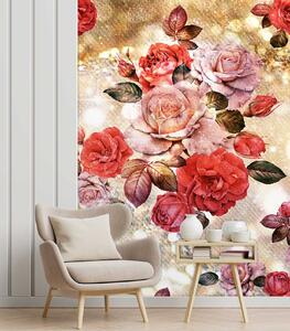 Fototapeta Kvetoucí růže Materiál: Vliesová, Rozměry: 100 x 140 cm