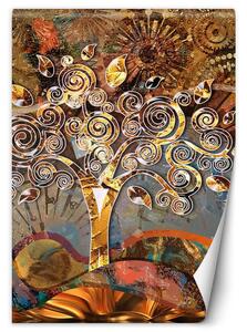Fototapeta Strom lásky - Gustav Klimt, reprodukce Materiál: Vliesová, Rozměry: 100 x 140 cm