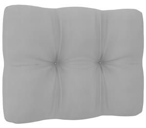 Poduška na pohovku z palet šedá 50 x 40 x 10 cm