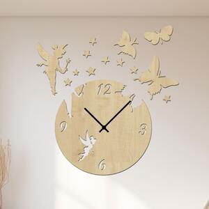 Dřevo života | Nástěnné hodiny FAIRY TAIL | Barva: Bílá | Velikost hodin: 35x35