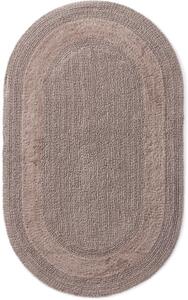 Koupelnový kobereček Javo Cotton sepia ovál