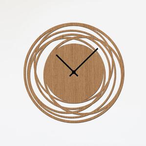 Dřevo života | Nástěnné hodiny NET | Barva: Šedá | Velikost hodin: 35x35