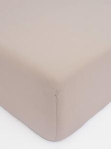 MK Lůžkoviny Jersey prostěradlo do postýlky Classic 60 x 120 cm – cappuccino