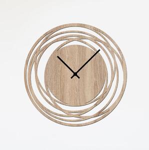 Dřevo života | Nástěnné hodiny NET | Barva: Třešeň | Velikost hodin: 35x35