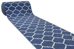 Běhoun Luna 502682/94955 modrý / bílý Šíře: 100 cm