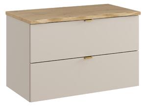 Sada skříňka Comad Dalia Cashmere DALIA CASHMERE 82-80-46-2S, deska na skříňku Comad Nature Cremona NATURE CREMONA 89-80-46 M