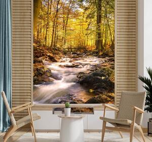 Fototapeta Podzimní vodopád Materiál: Vliesová, Rozměry: 100 x 140 cm
