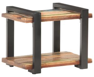 Noční stolek 50 x 40 x 40 cm masivní recyklované dřevo