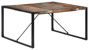 Jídelní stůl 140 x 140 x 75 cm masivní recyklované dřevo
