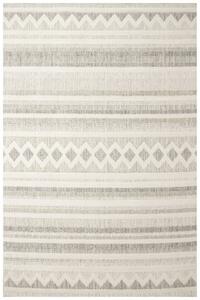 Koberec Cotton C102 Etno / kosočtverce, krémový / šedý / béžový