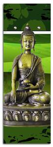 Věšák na zeď Green Buddha Rozměry: 25 x 70 cm