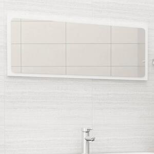 Koupelnové zrcadlo bílé 100 x 1,5 x 37 cm dřevotříska