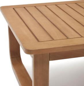 Zahradní konferenční stolek caltesa 100 x 60 cm přírodní